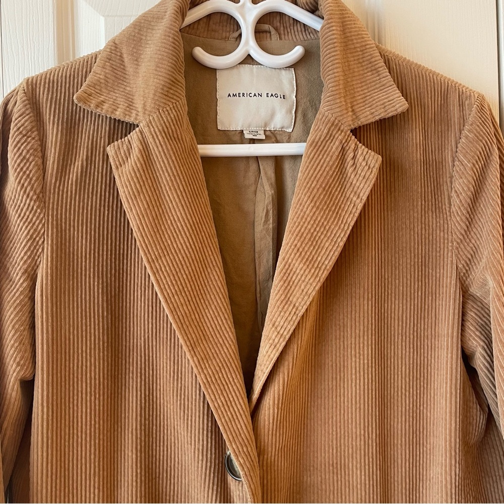 American Eagle Corduroy Trench Coat